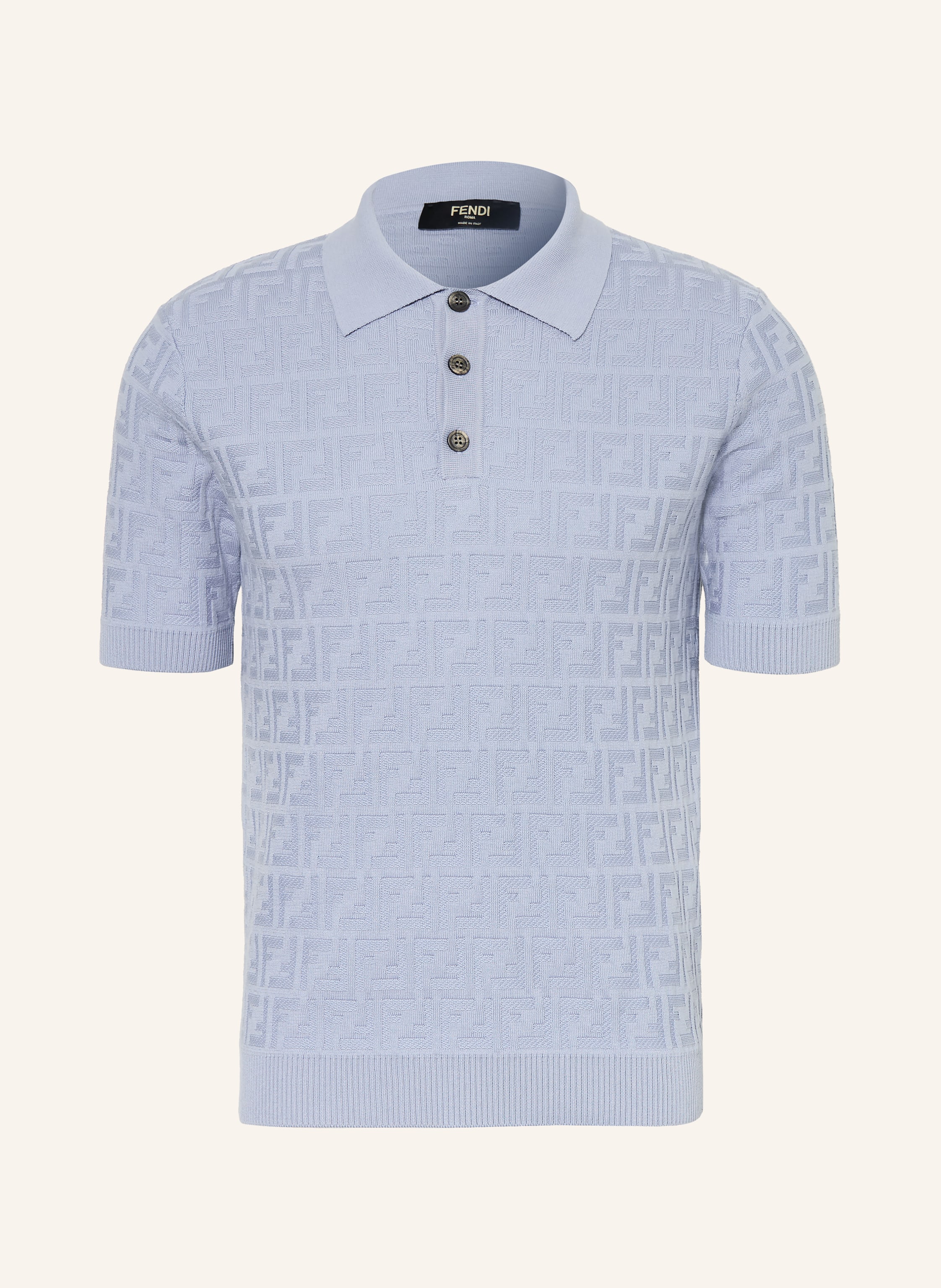 FENDI Strick-Poloshirt