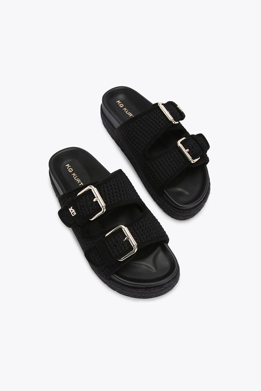 KG Kurt Geiger Raquel2' Fabric Sandals