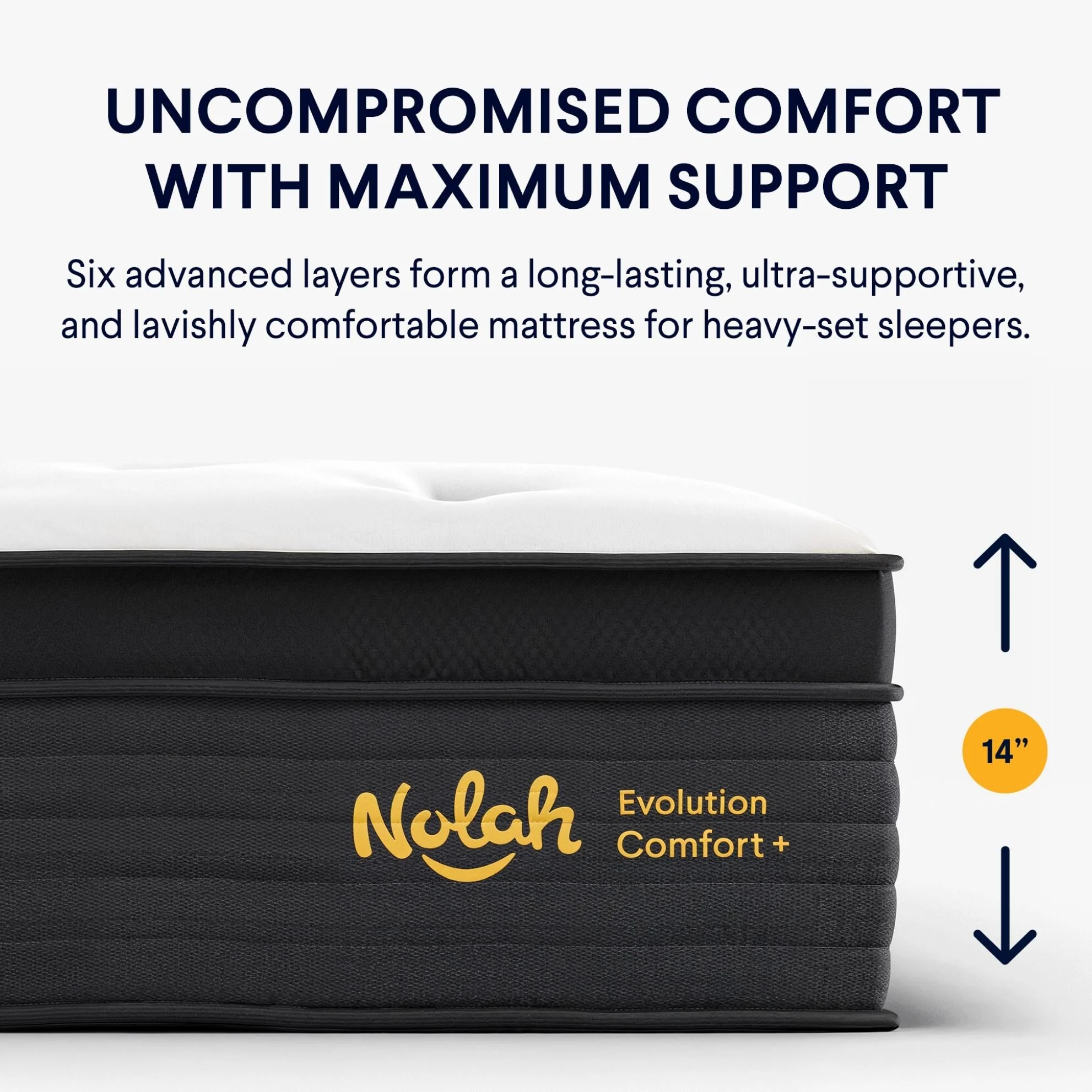 Nolah Evolution Comfort Plus Mattress with Cooling Cover