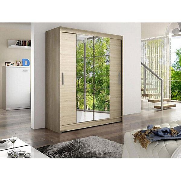 Armoire Closico Camera II, Nombre d'étagères: 5, 200x150x58cm
