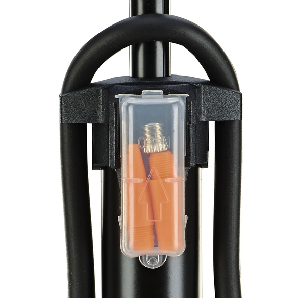 Pumpe, schwarz, Aluminium