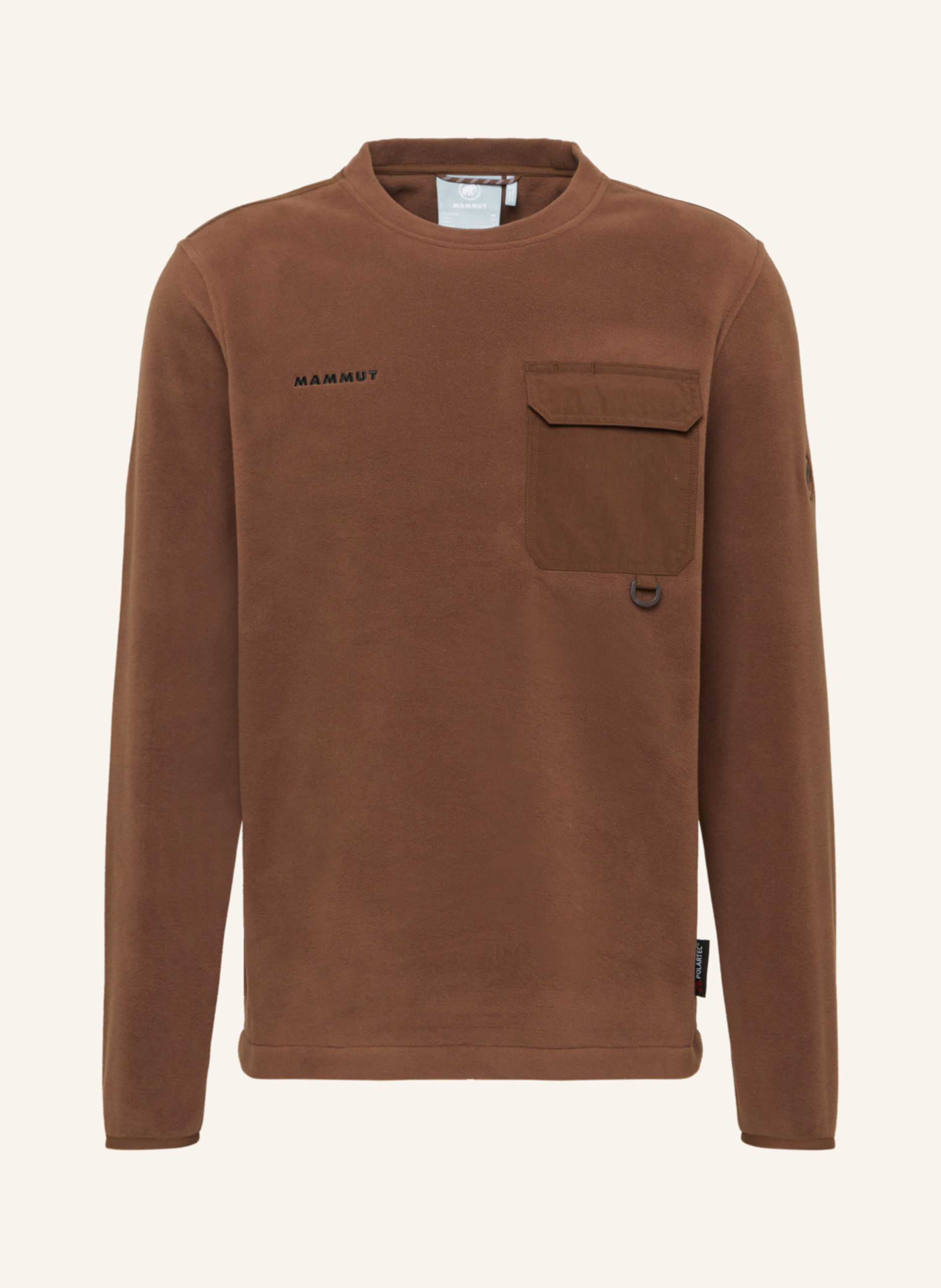 MAMMUT Midlayer-Pullover MOONSTONE LIGHT ML HYBRID CREW NECK