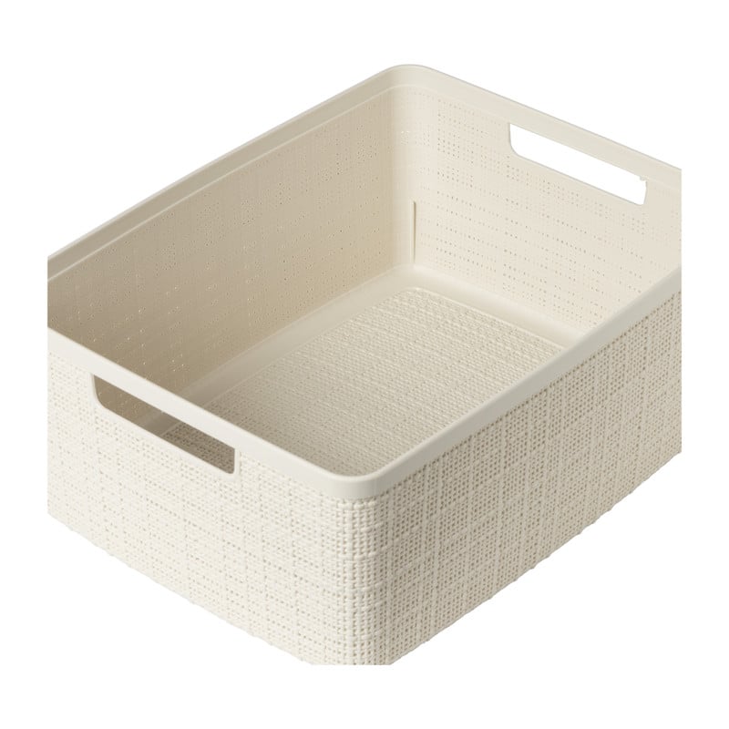 Curver jute opbergmand M - 12 liter - beige