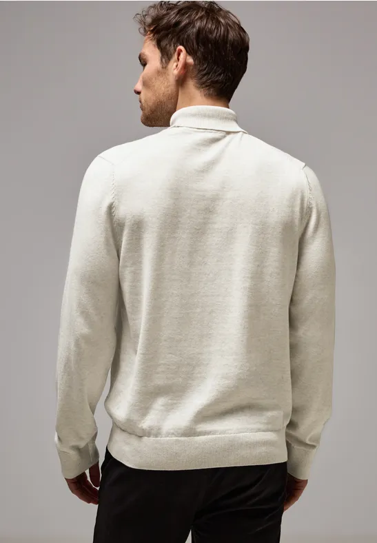 Basic Rollkragenpullover