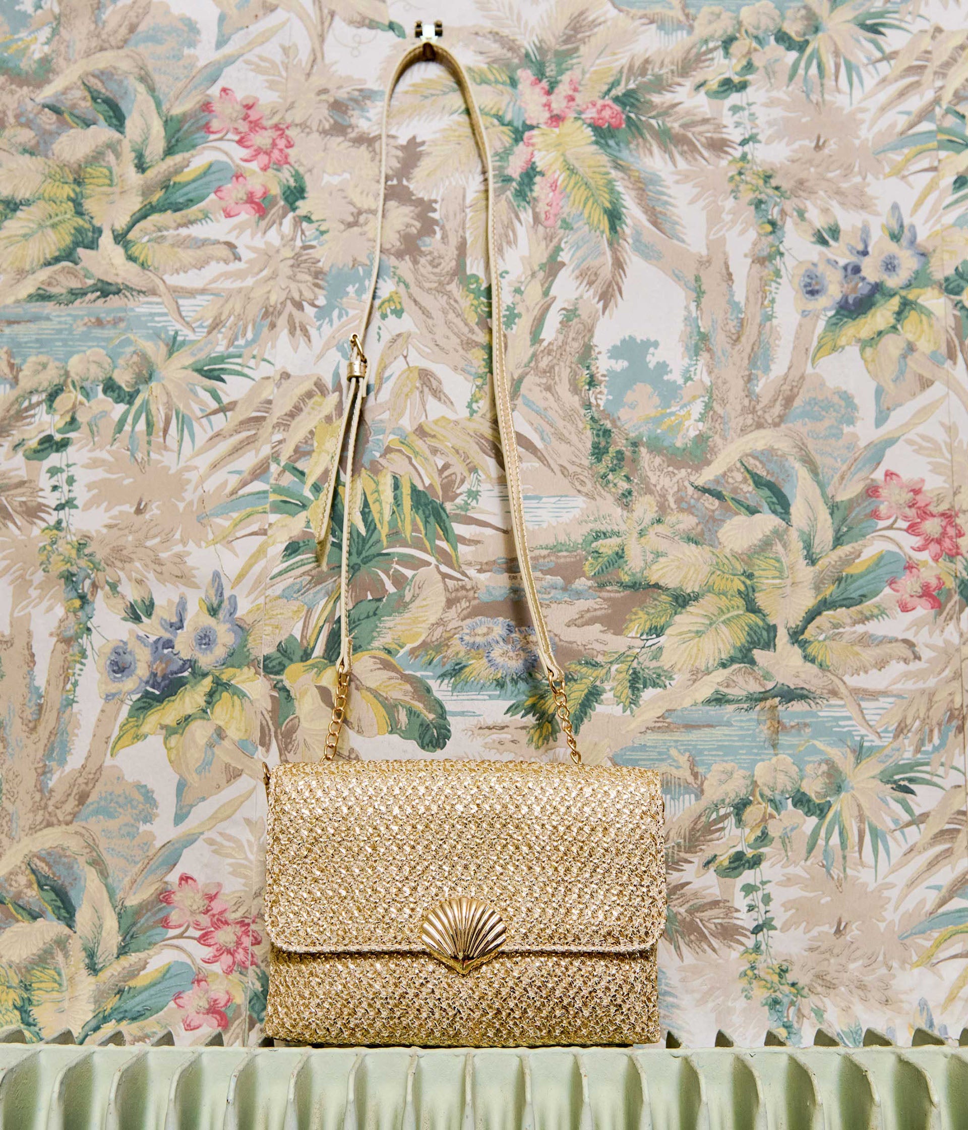 Pochette Eleana doré