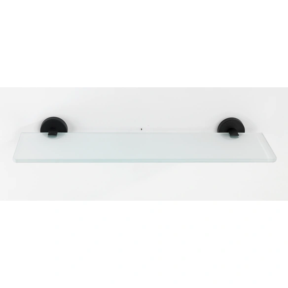 Regal, Edelstahl/Glas, silberfarben/transparent milchig