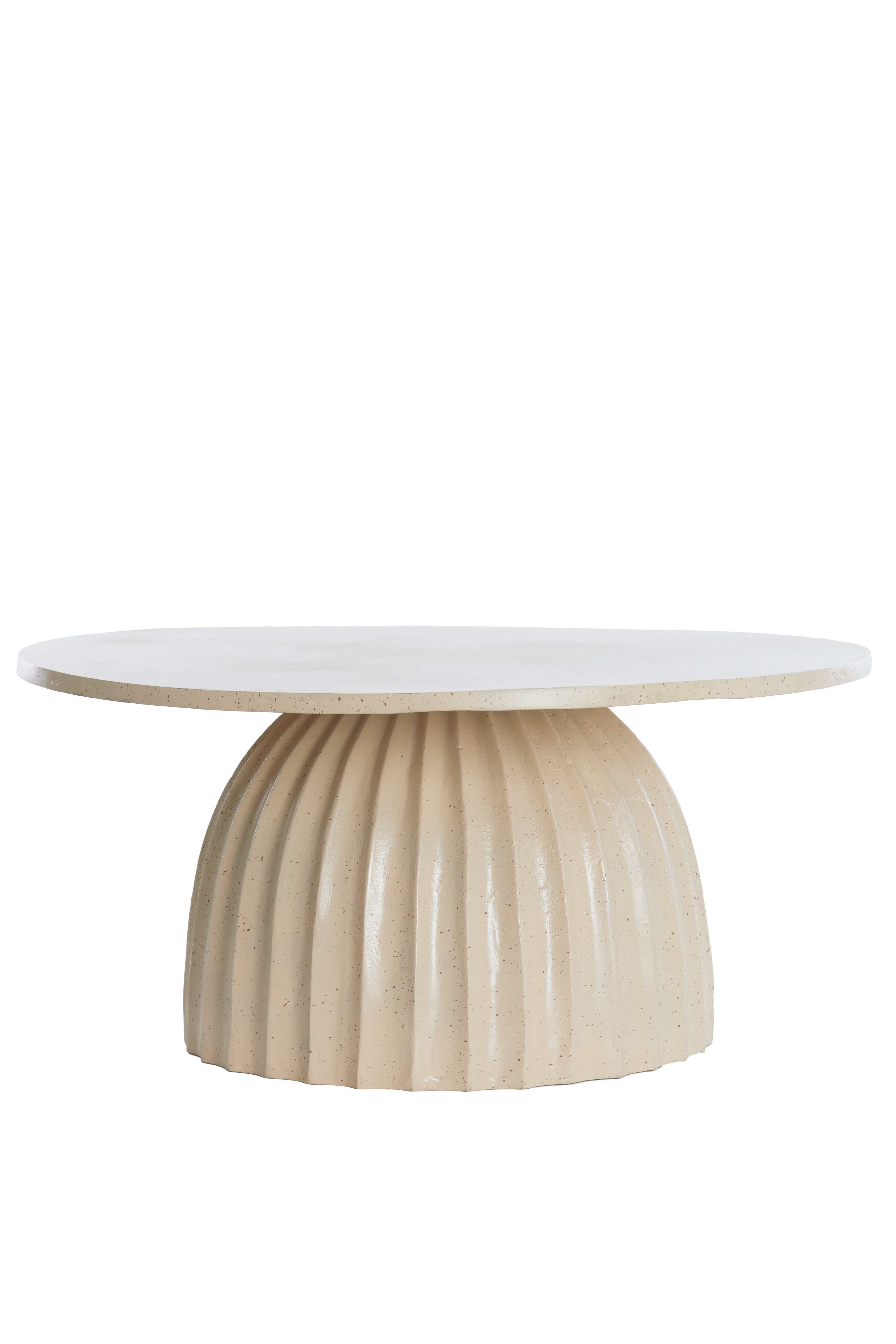 Light & Living bijzettafel VEGLIA - Ø70x33.5cm - bruin