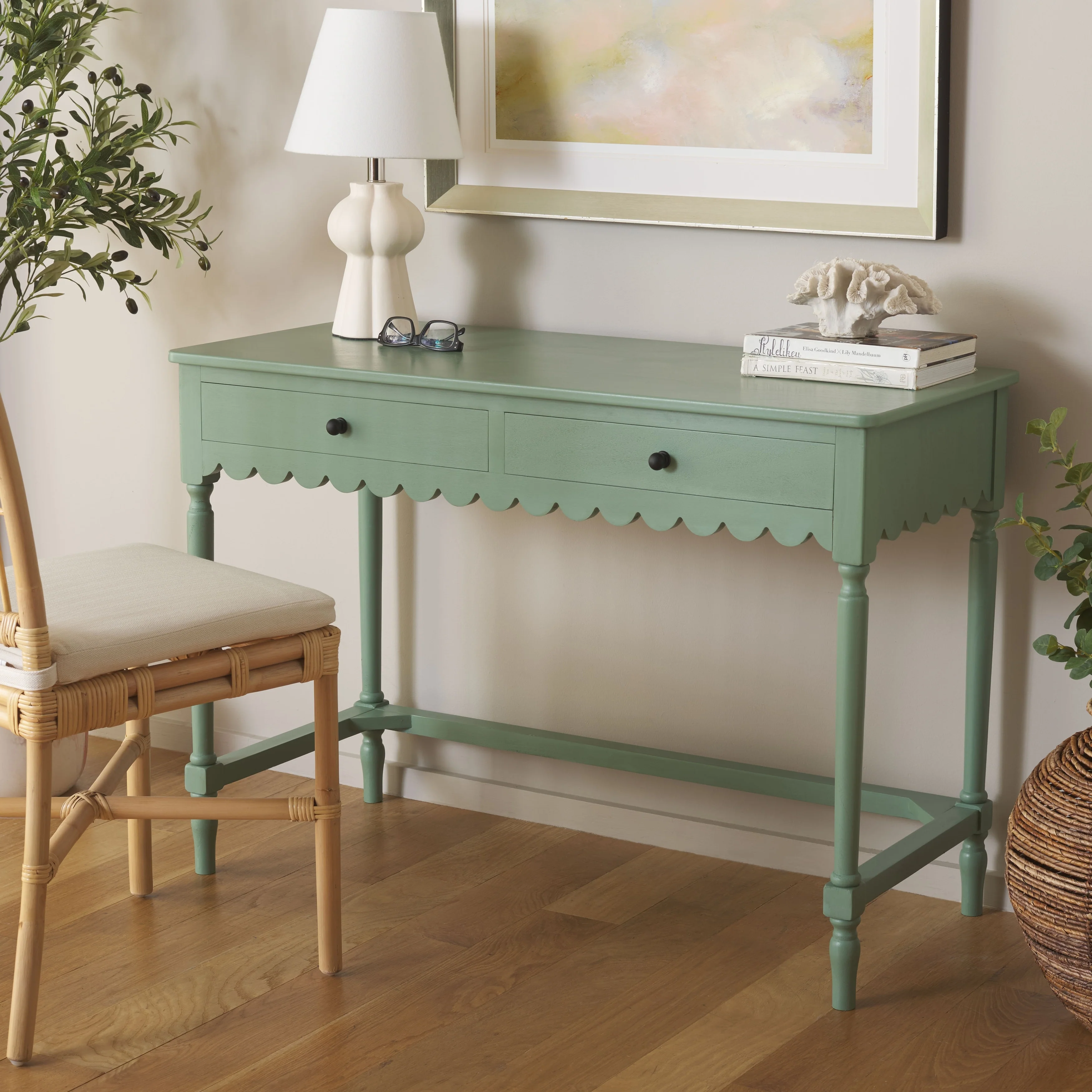 SAFAVIEH Haven 2-Drawer Desk