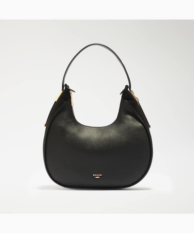 Dedicated Black - Scoop Shoulder Bag