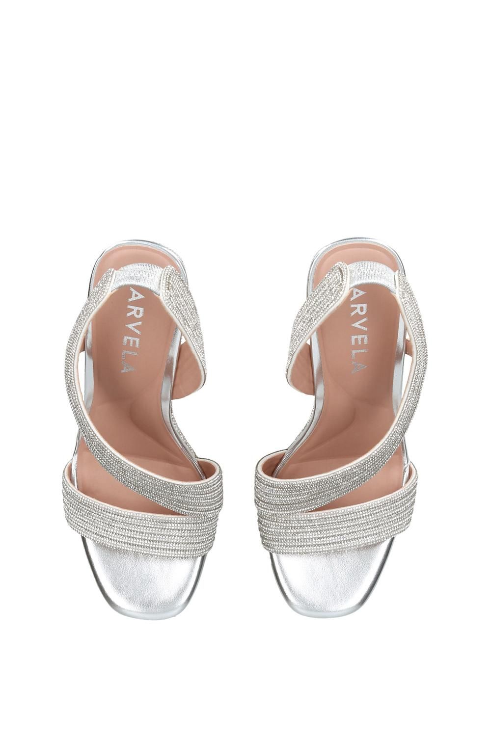 Carvela Gala Wedge Jewel 110' Fabric Heels