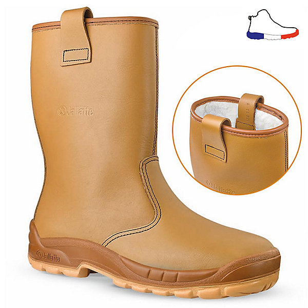 Bottes de sécurité fourrées JALLATTE Jalartic S3 - cuir pleine fleur - taille 43