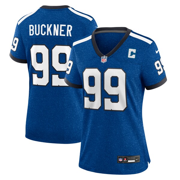 DeForest Buckner Indianapolis Colts Nike Women's Indiana Nights Alternate Game Jersey - Royal/Royal