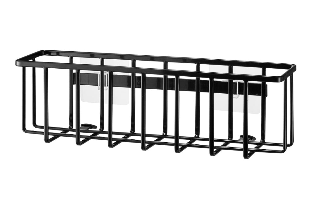 Yamazaki Zelfklevend Gootsteen/Wastafel Mandje - L - Tower - Zwart