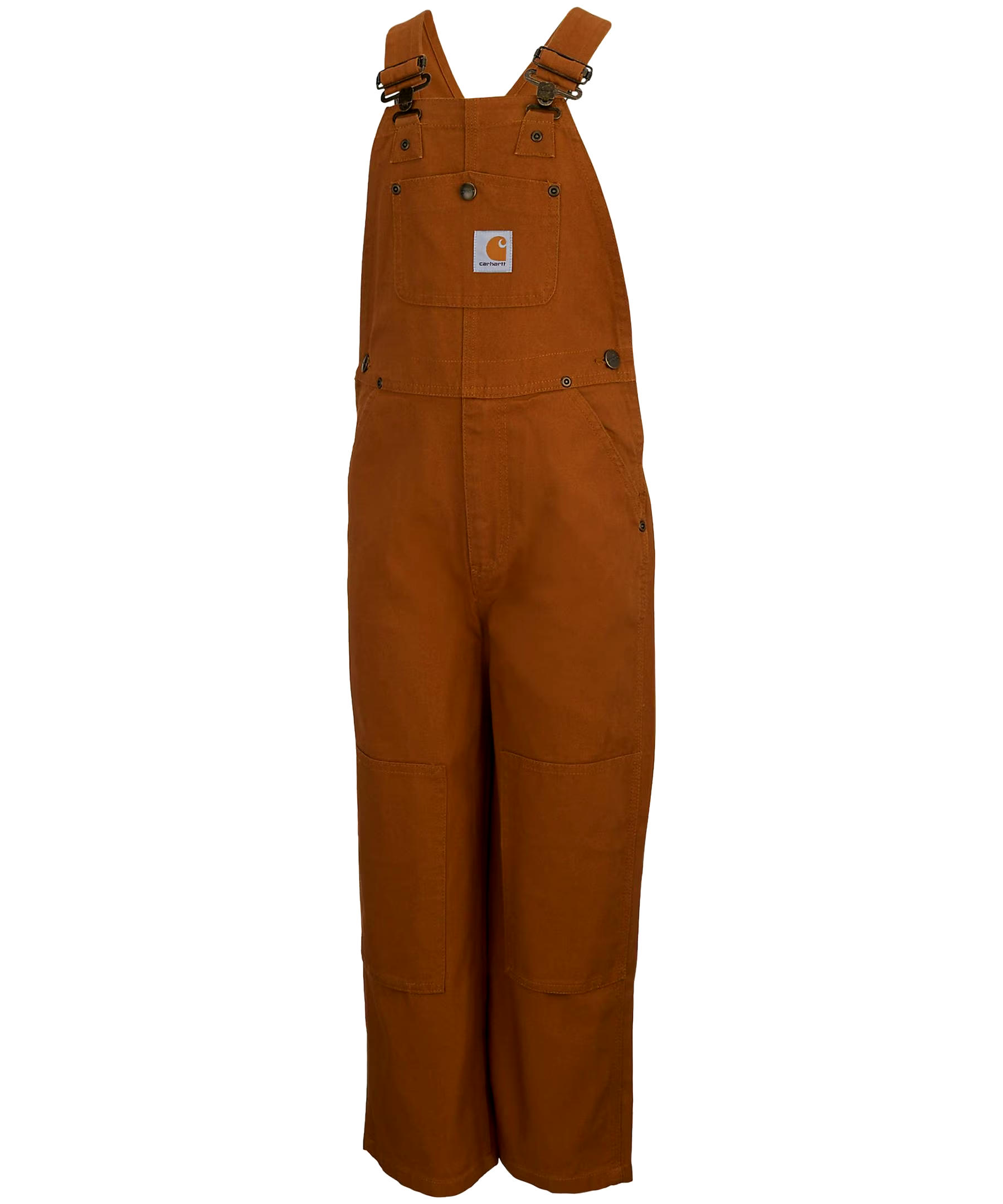 Carhartt Kids' Unisex Loose Fit Canvas Bib Overalls