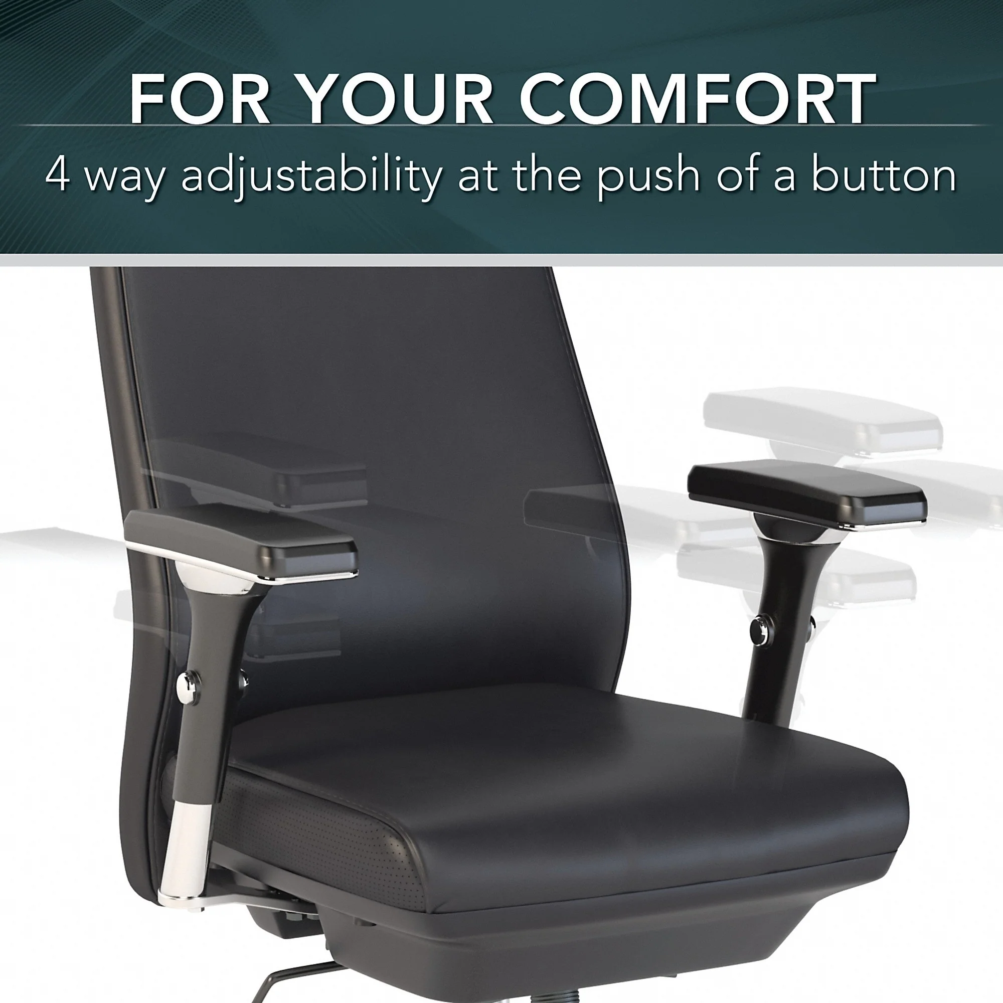 Studio C Mid Back Executive Office Chair by Bush Business Furniture