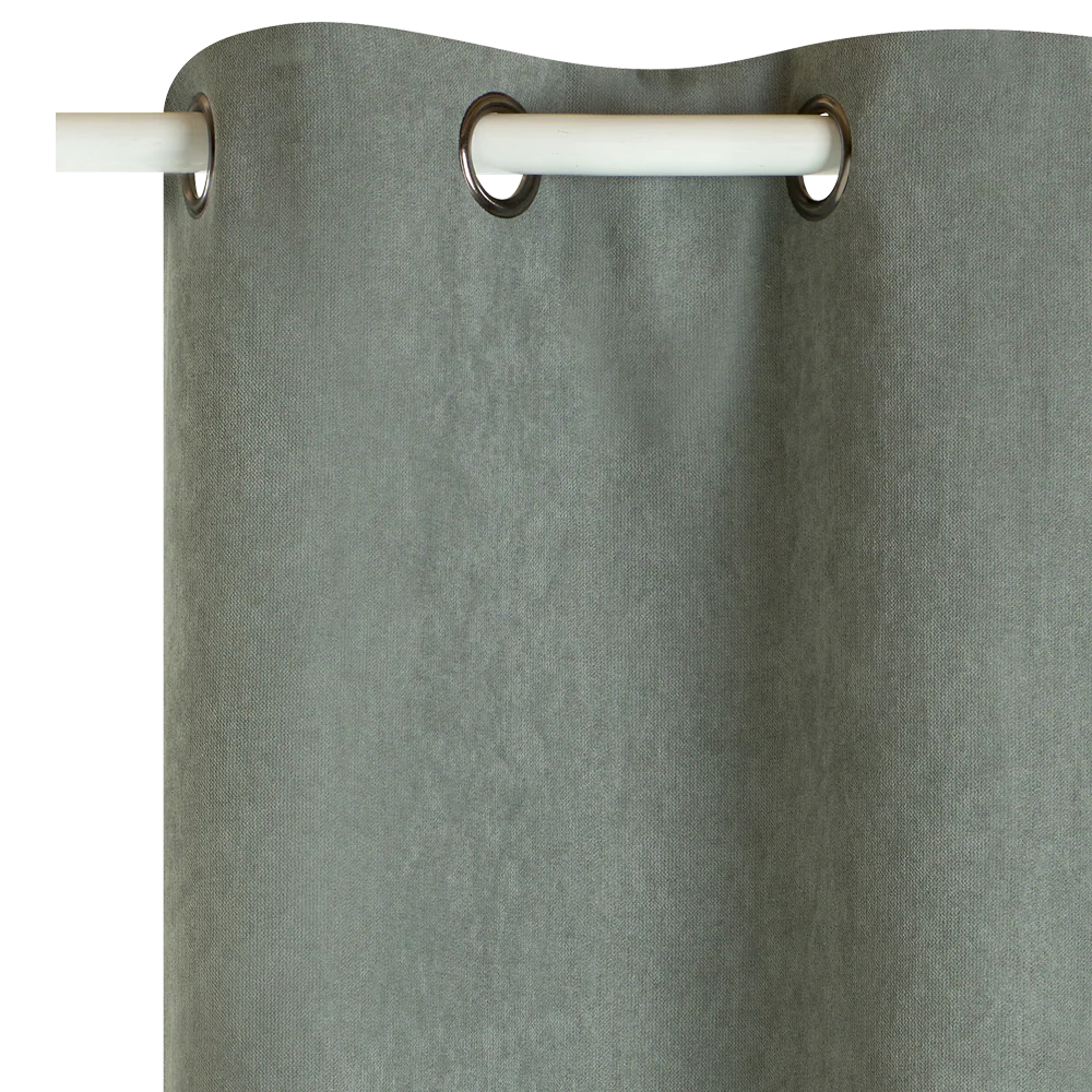 4MURS Rideau thermique KINLEY vert de gris 140 x 260 cm