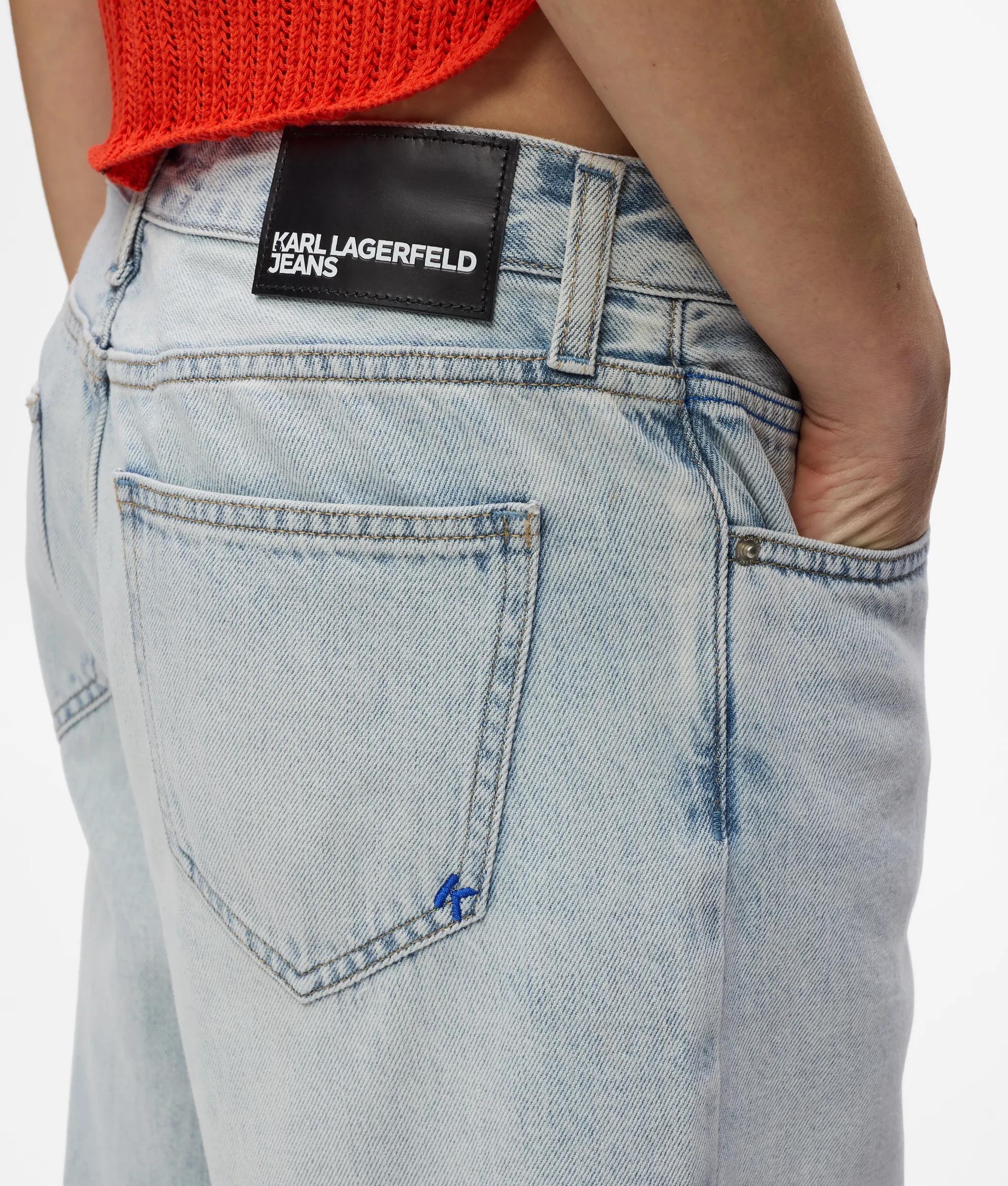 Short long et décontracté en denim