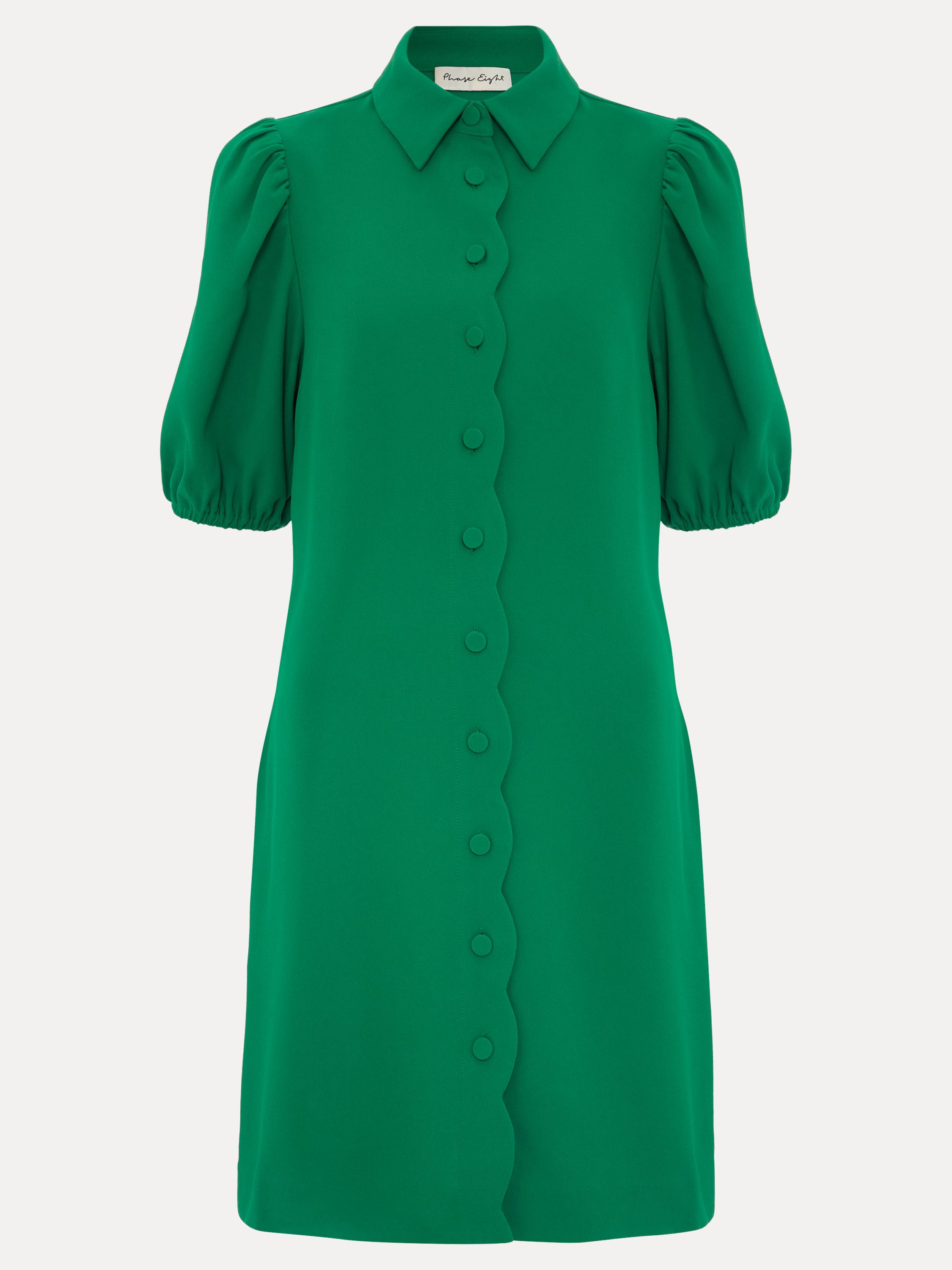 Phase Eight Candice Scallop Detail Shirt Dress