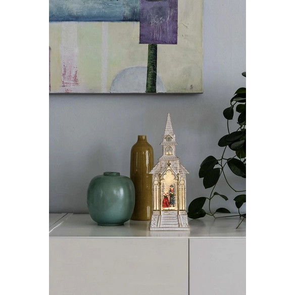 LED-Wasserlaterne, Kunststoff, BxHxL: 11 x 33 x 11,5 cm, inkl. Leuchtmittel