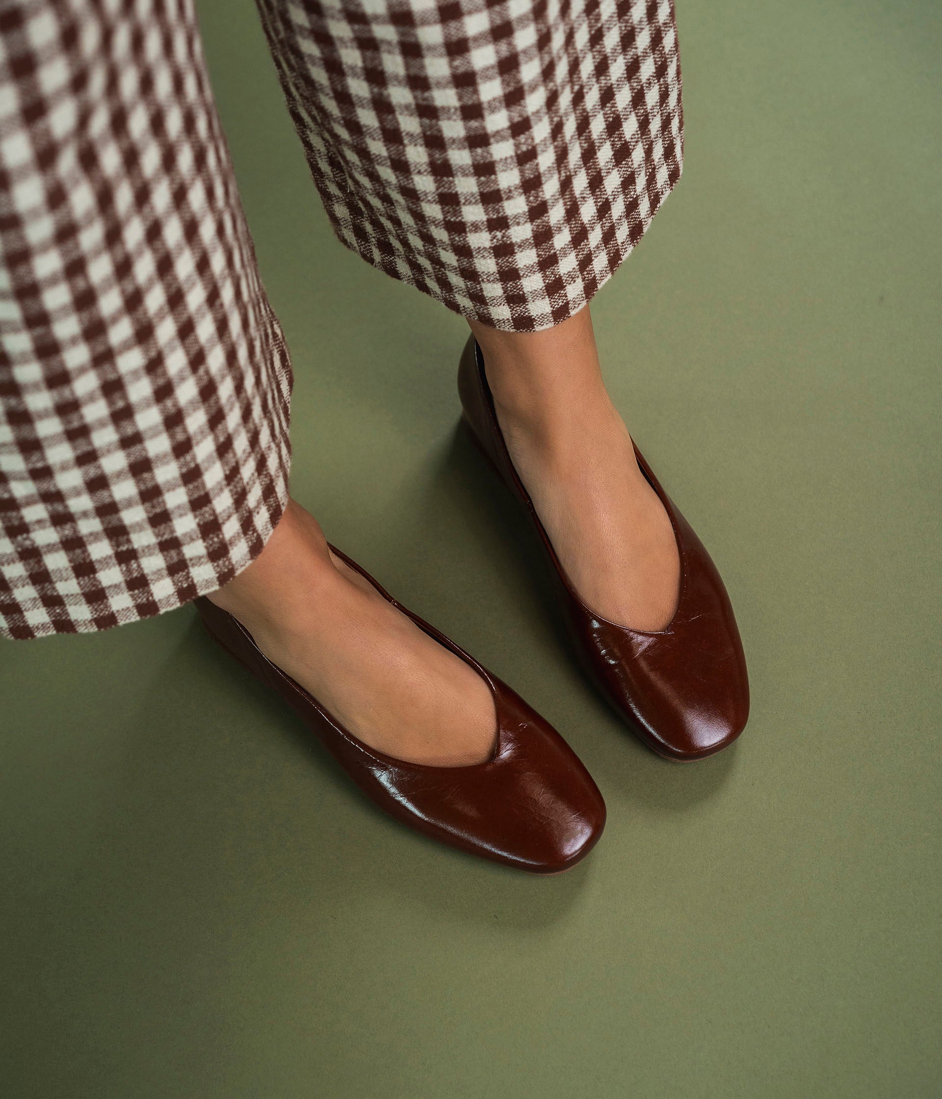 Ballerine Bella cognac