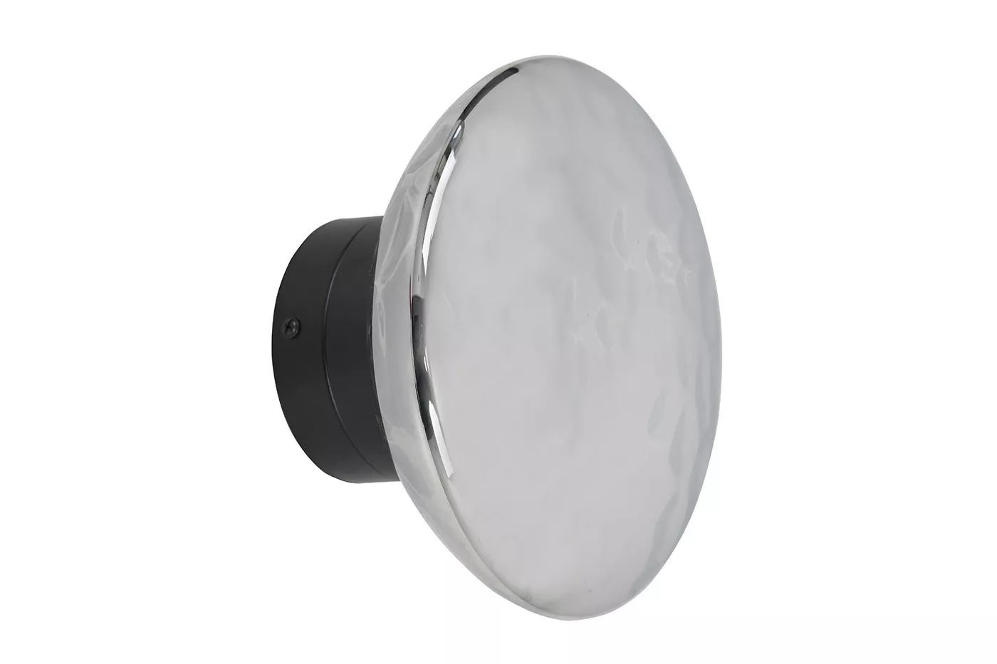 Kinkiet Lampa ścienna WIKERS 1 Minimalistyczny Koło Szklany Klosz 20 cm