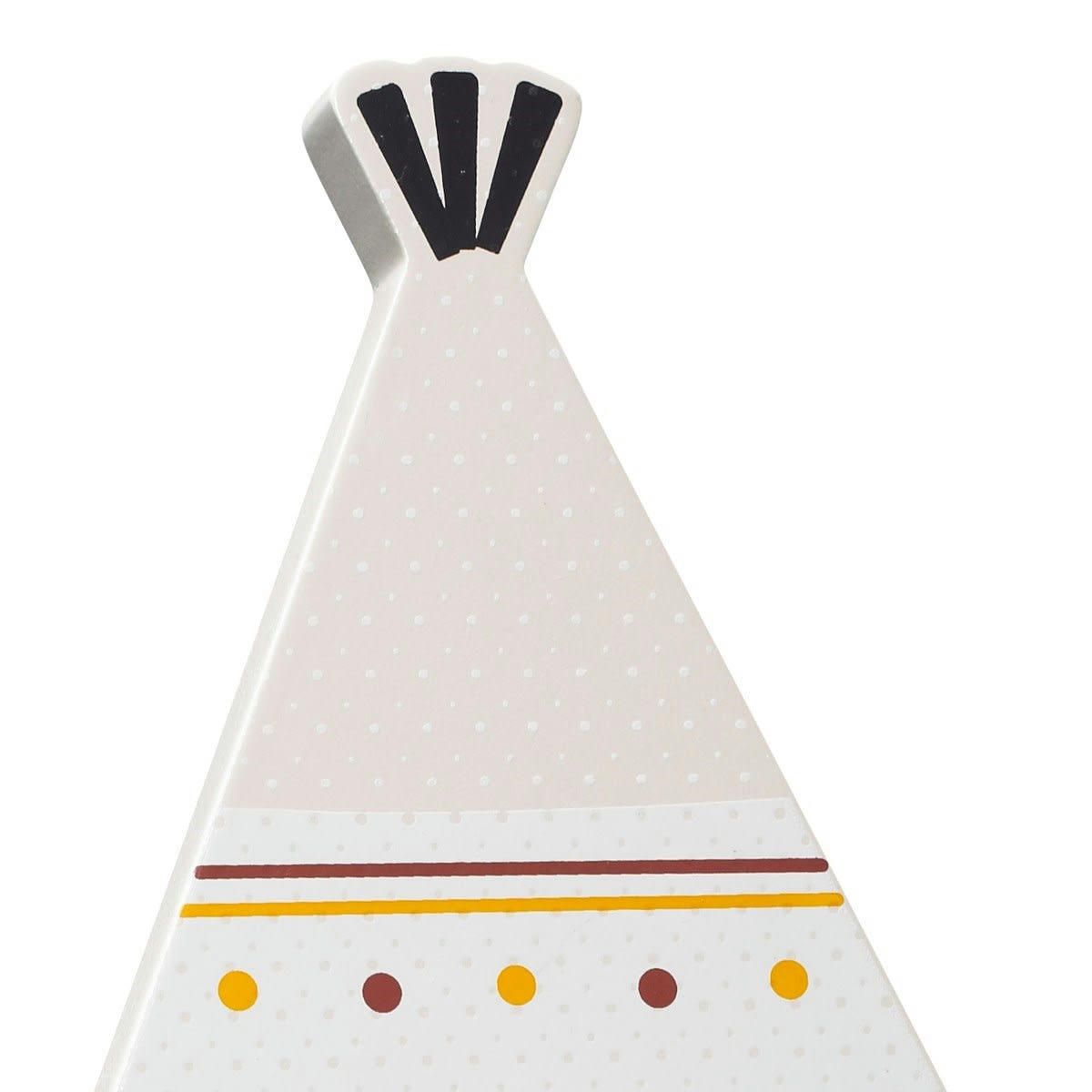 TIMOUKI - Cadre photo Tipi 18x21 cm en bois beige