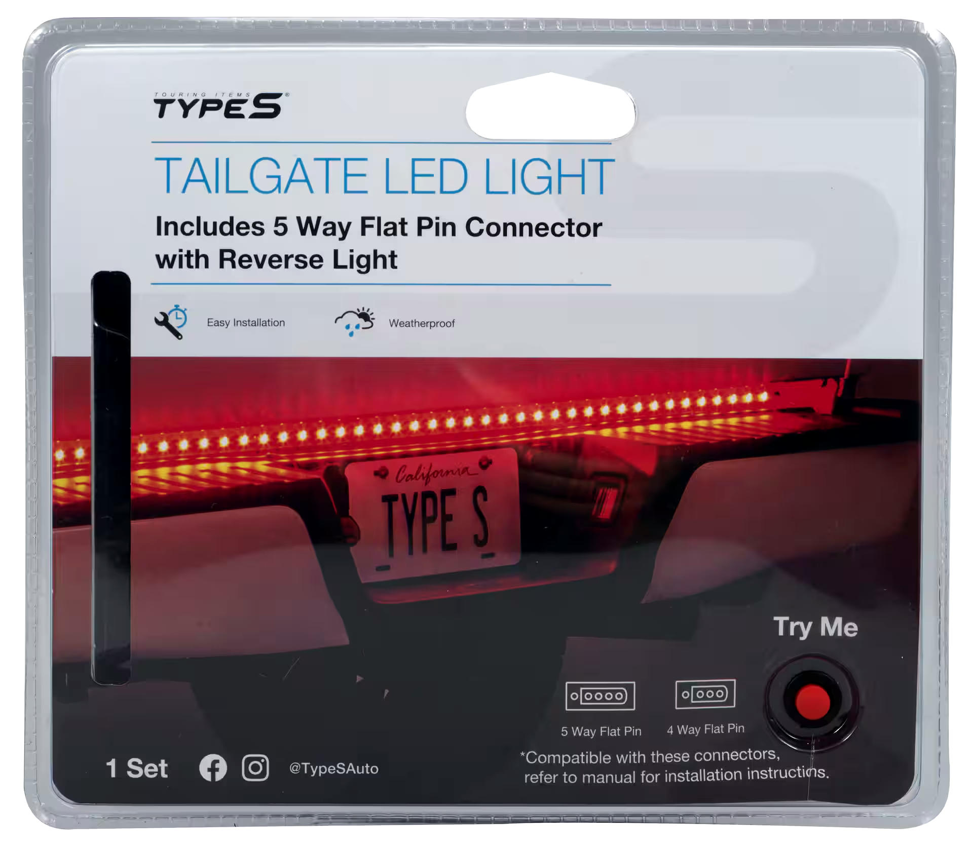 TypeS Tale Gate LED Lighting Kit