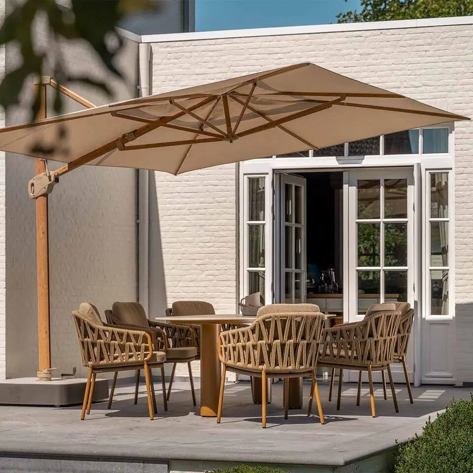 4 Seasons Biarritz - Colorado tuinset 7-delig amber - ovaal