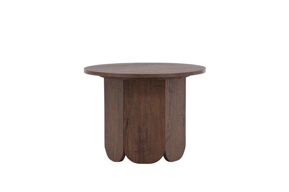 Rebellenclub Yune Salontafel - ø60 cm - Bruin