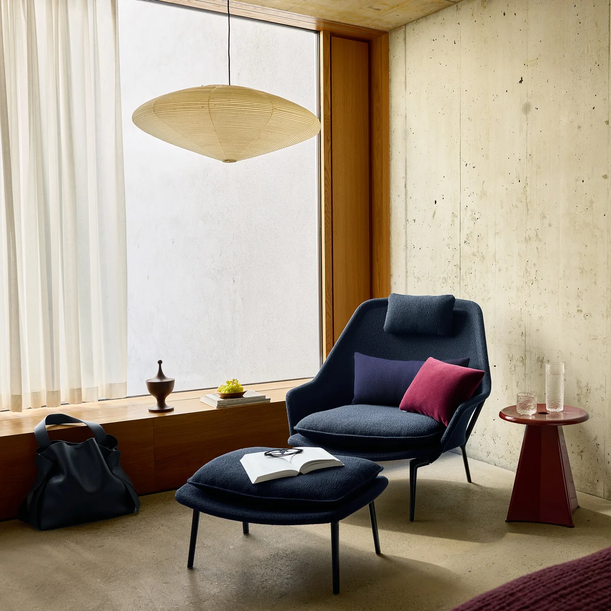 Vitra - Akari A Pendelleuchte oval