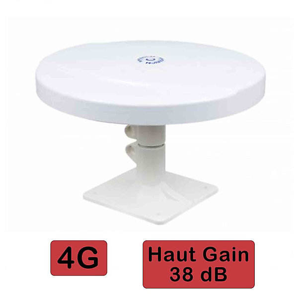 Antenne TNT passive omnidirectionnelle bateau camping-car Gain 38dB ANTARION