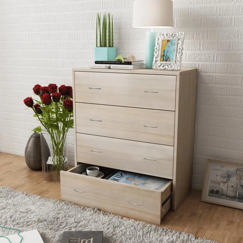 vidaXL - Dressoir - Bruin - Hout