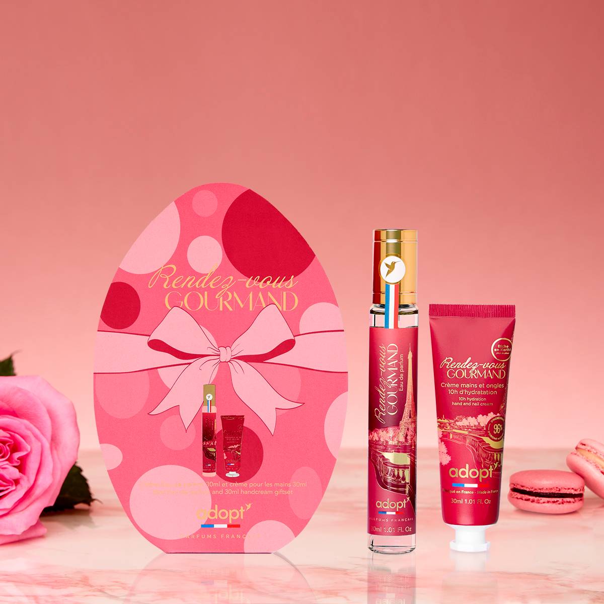 Rendez-vous GourmandCoffret eau de parfum 30 ml   crème mains 30 ml