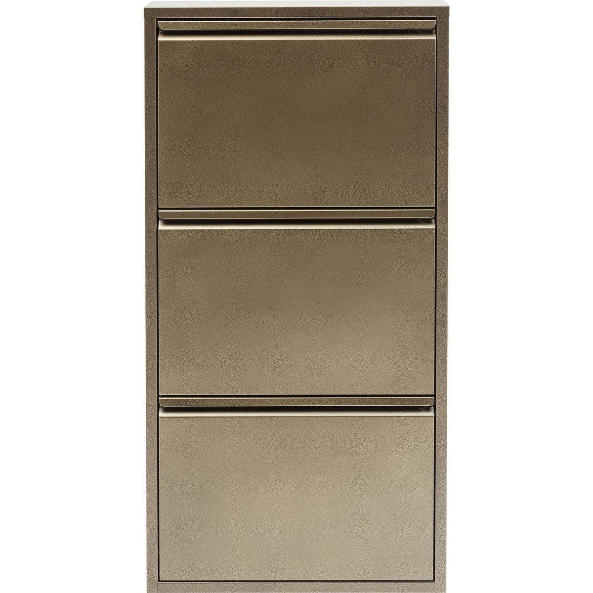 Kare Design Schoenenkast Caruso - bronze - 3 laden