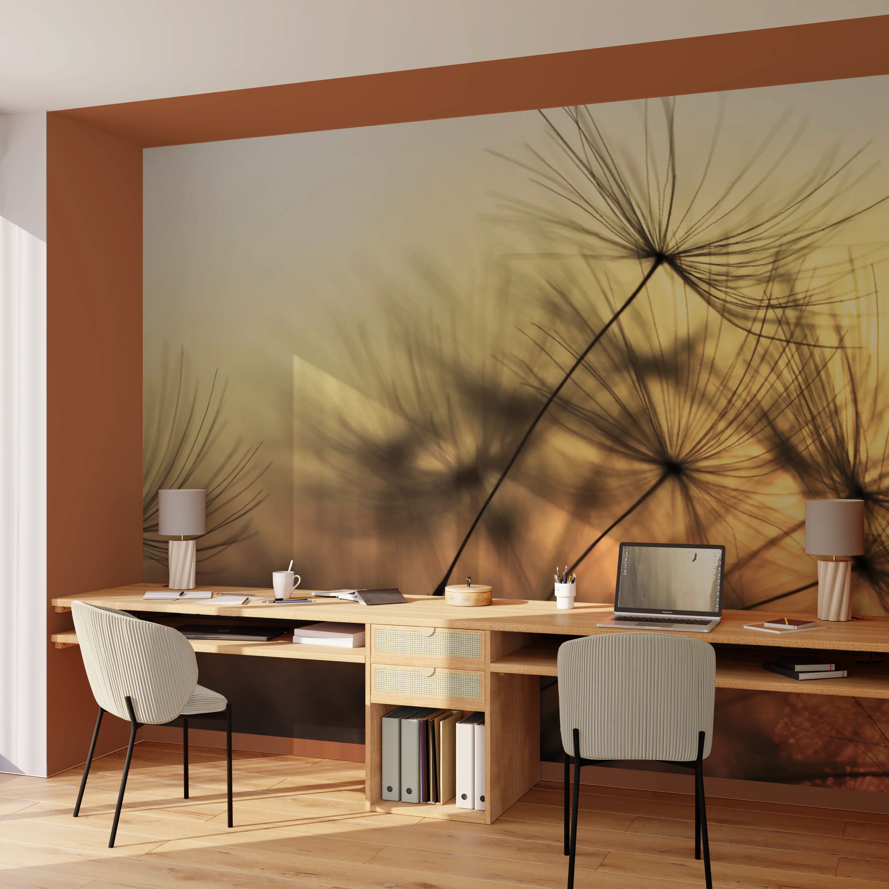 Papier peint panoramique XL PURITY 350 x 255 cm