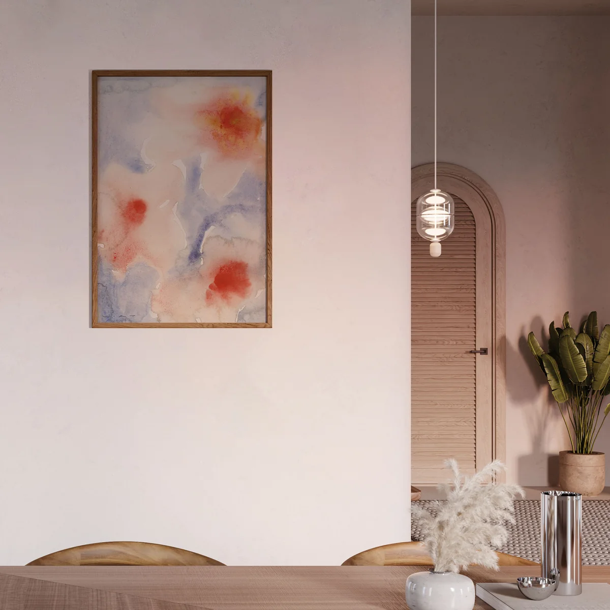 Paper Collective - Three Flowers Poster