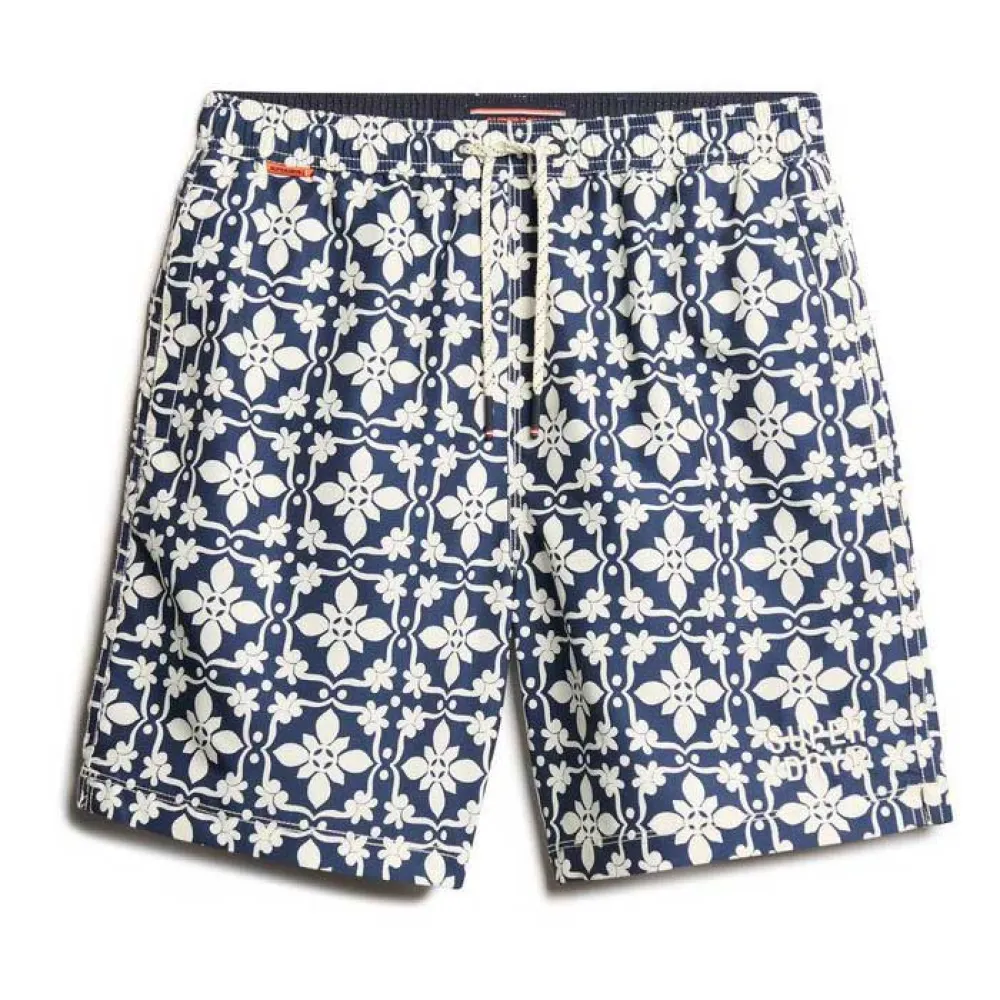 Superdry Tile Print 16´´ swimming shorts