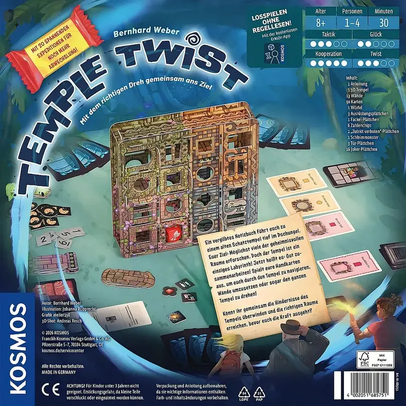 Familienspiel Temple Twist