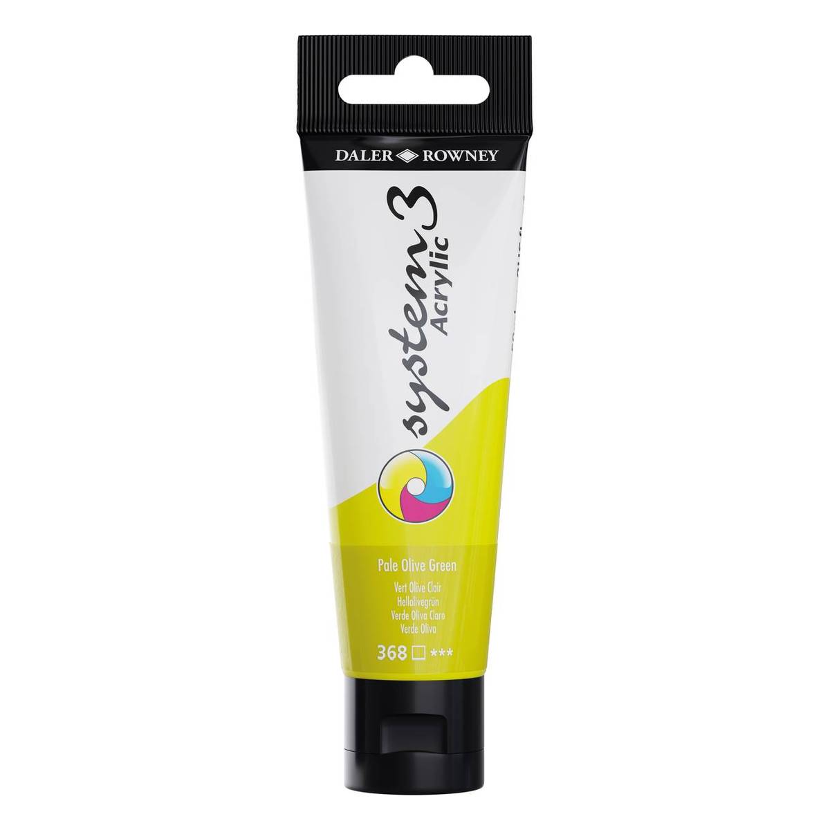 Daler-Rowney System3 Pale Olive Green Acrylic Paint 59ml