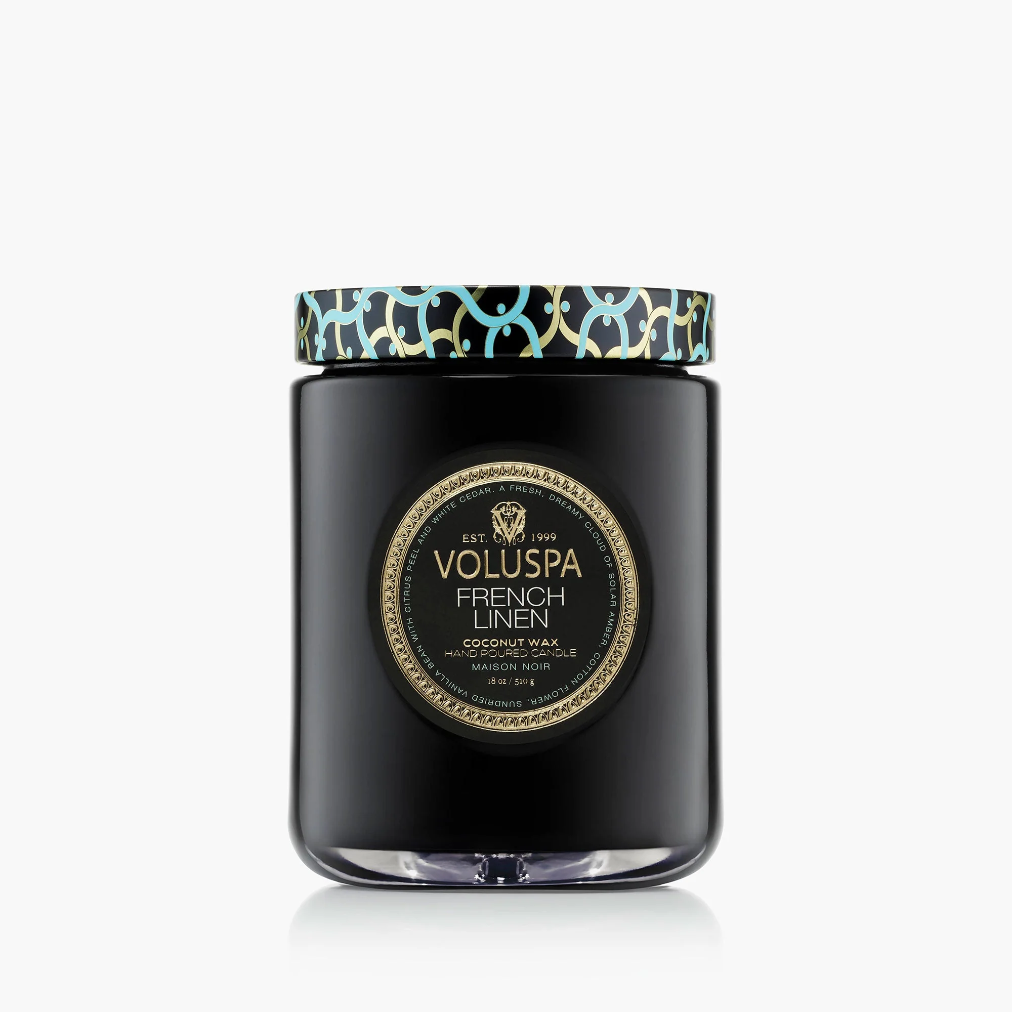 French Linen - Large Jar Candle