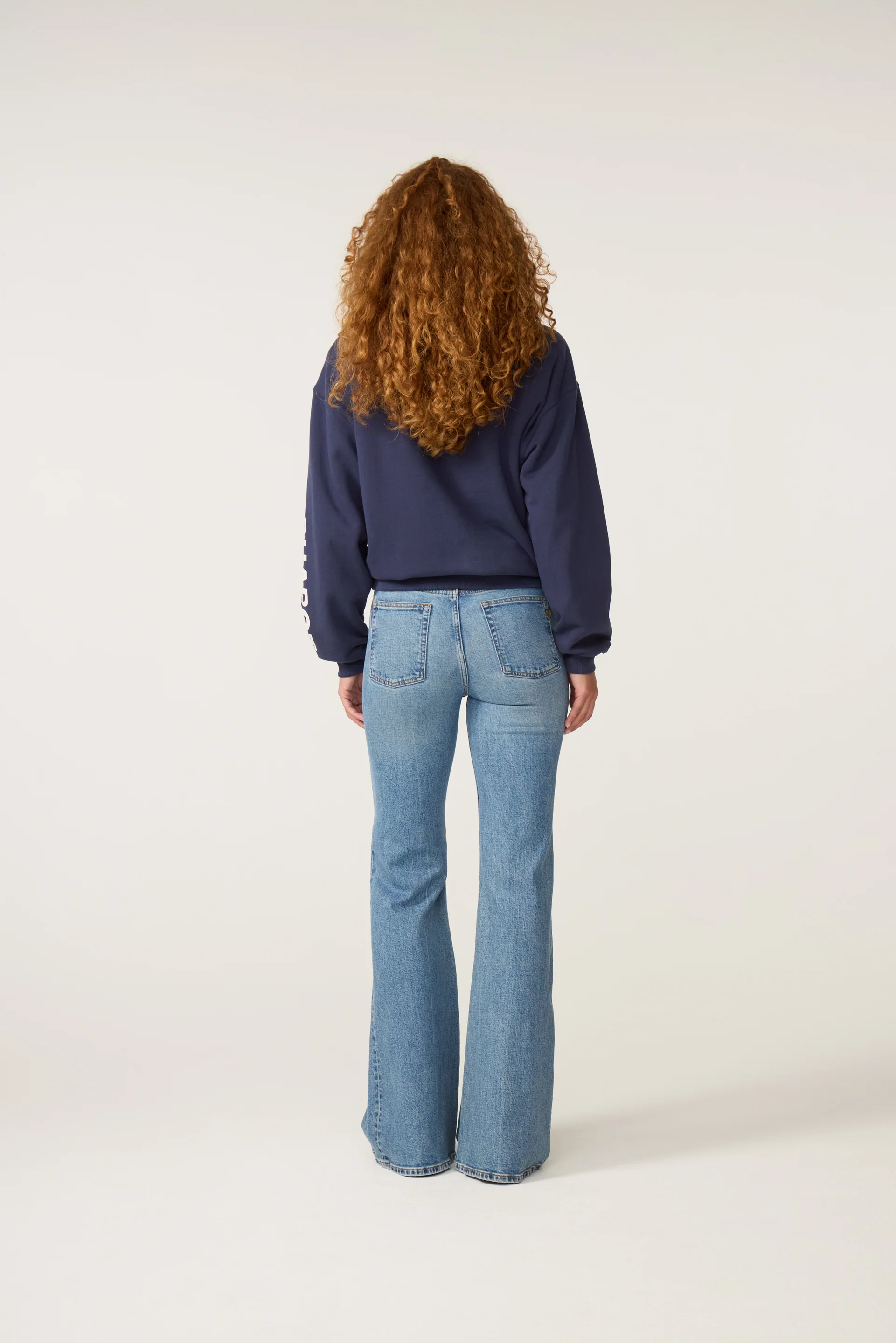 Vic Bootcut Jeans | Clean Blue