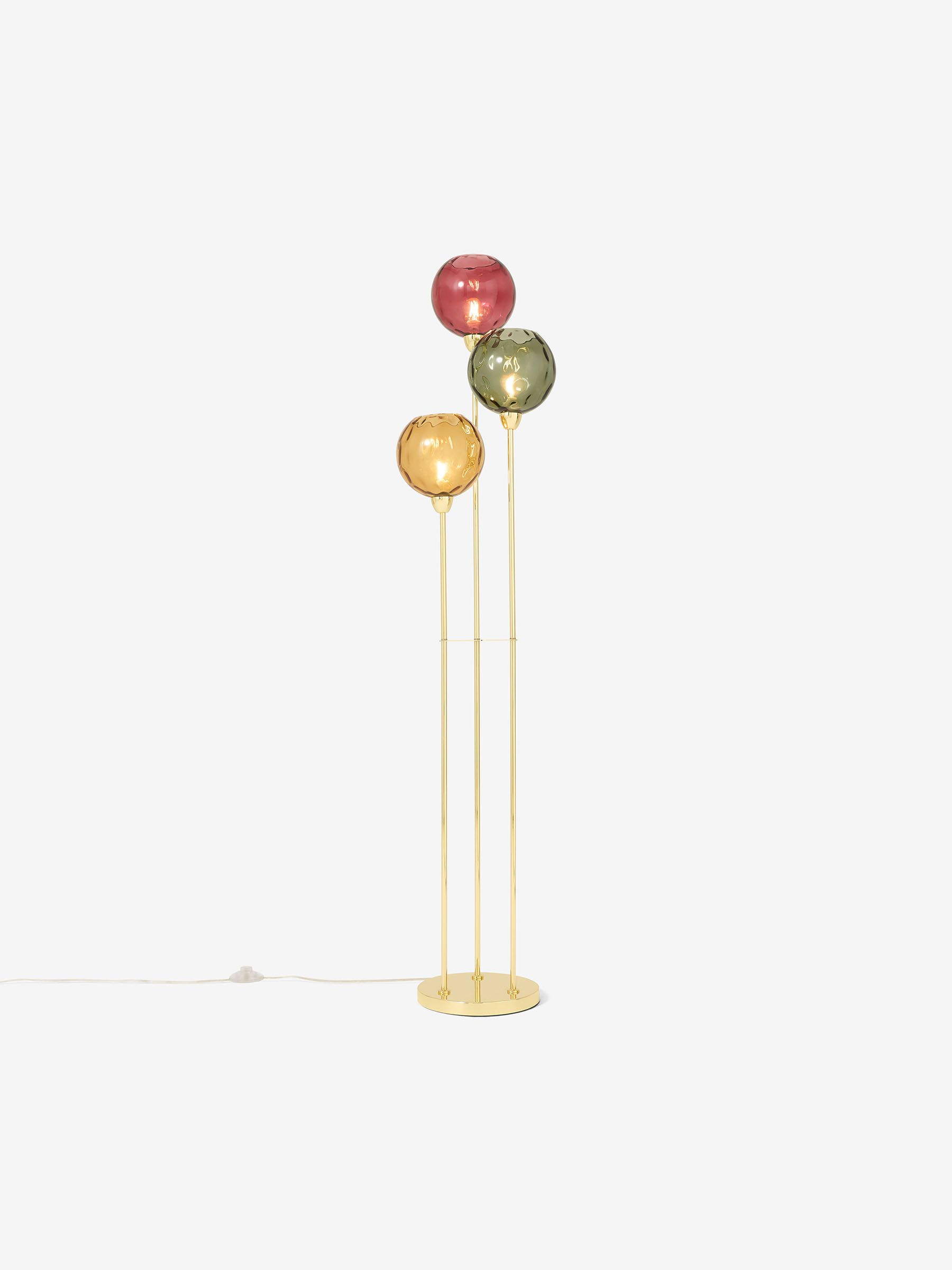 Green/Red Ilaria Floor Lamp