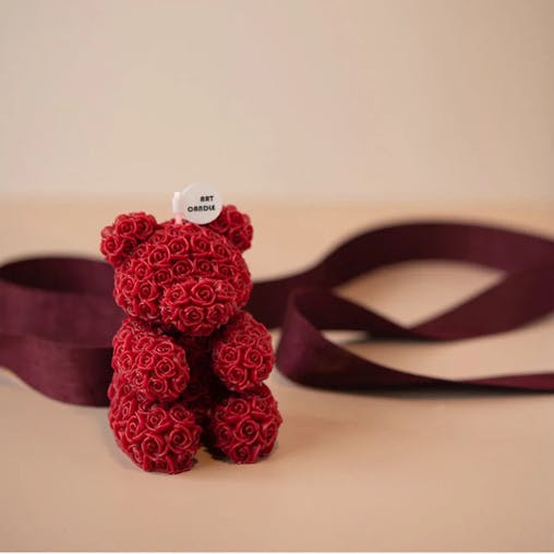 NNEOBA Rose Bear Aromatherapy Candle