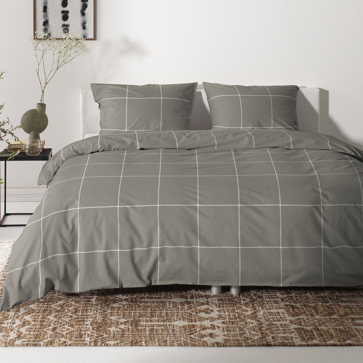 Cinderella Robyn Dekbedovertrek 200 x 200/220 cm - Taupe