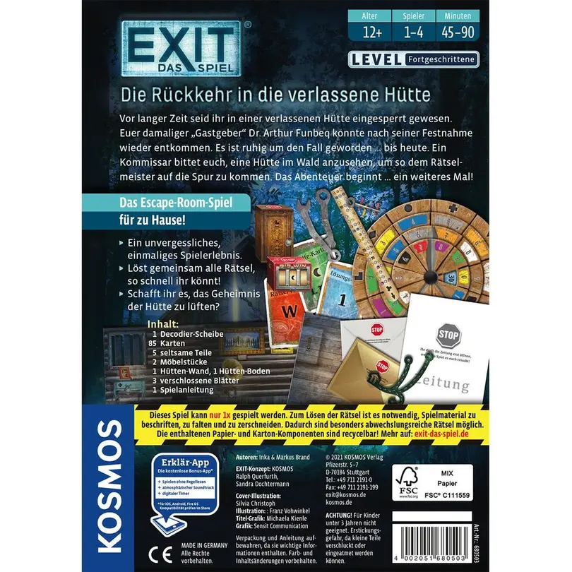 Party-Spiel EXIT