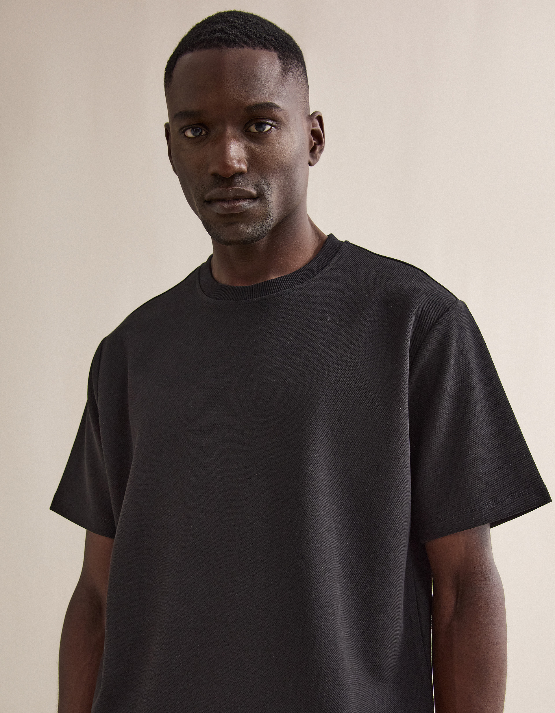 T-shirt, Homem, Preto