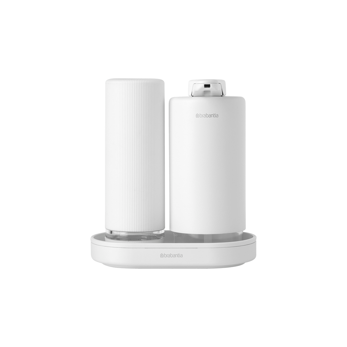 Brabantia SinkStyle Zeepdispenser Set, 2x 200 ml - Mineral Fresh White