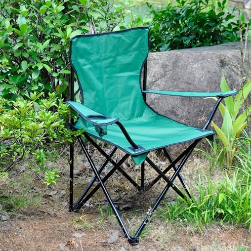 NNETM Camping Folding Chair with Cup Holder