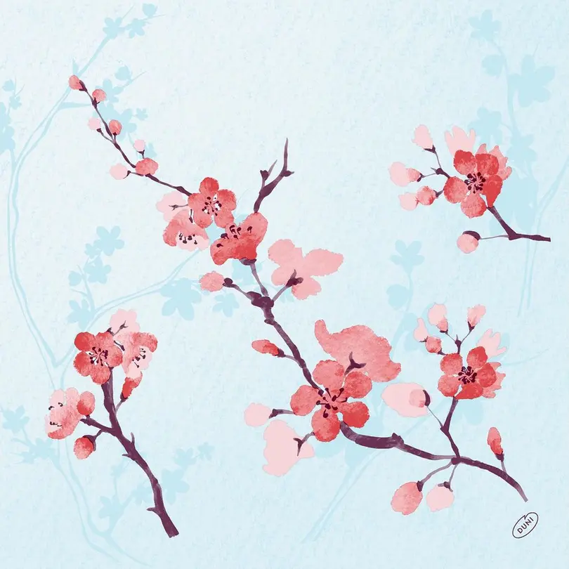 Serviette Cherry Breeze
