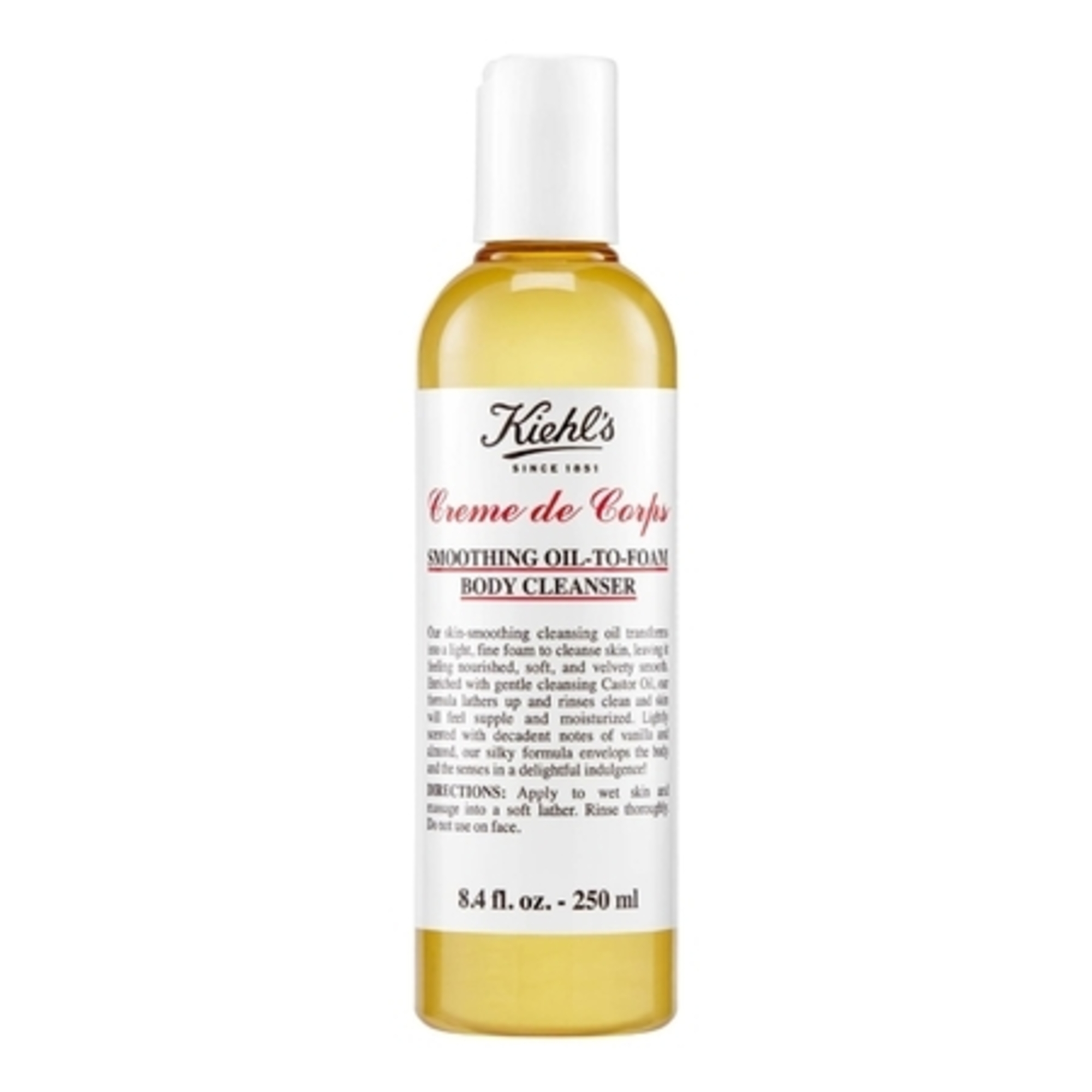 CRÈME DE CORPSHuile de douche nettoyante moussante